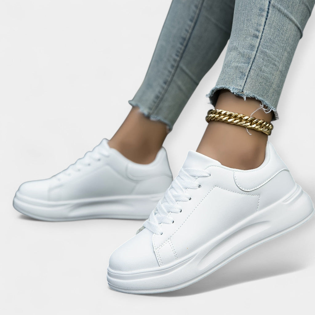 Magdaléna Elegantní Minimalistické Městské Tenisky Styl