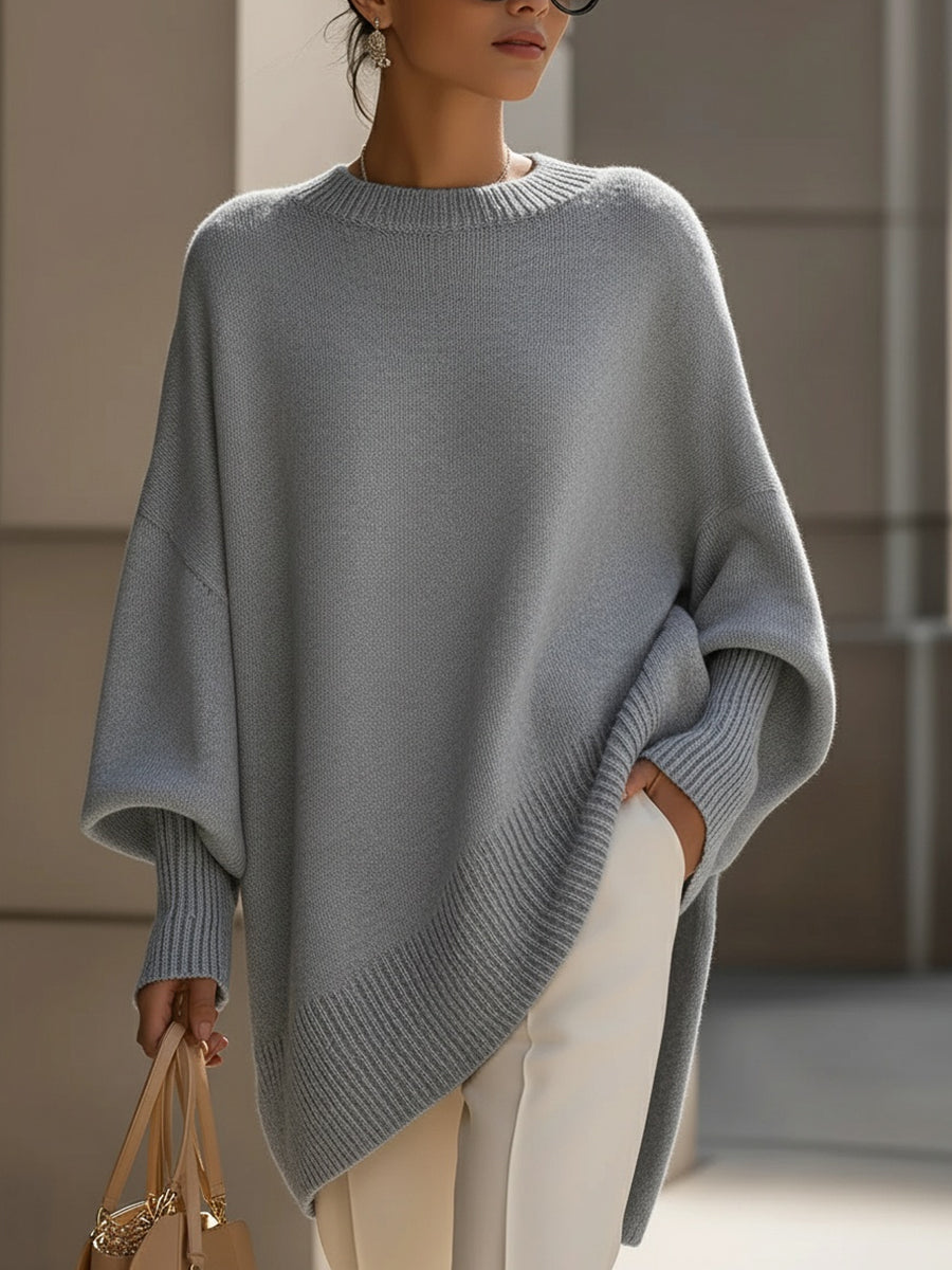 Jennifer | Oversized svetr s řaseným efektem