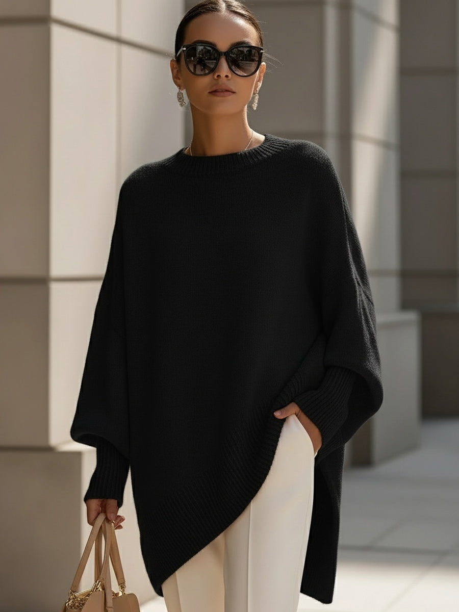 Jennifer | Oversized svetr s řaseným efektem