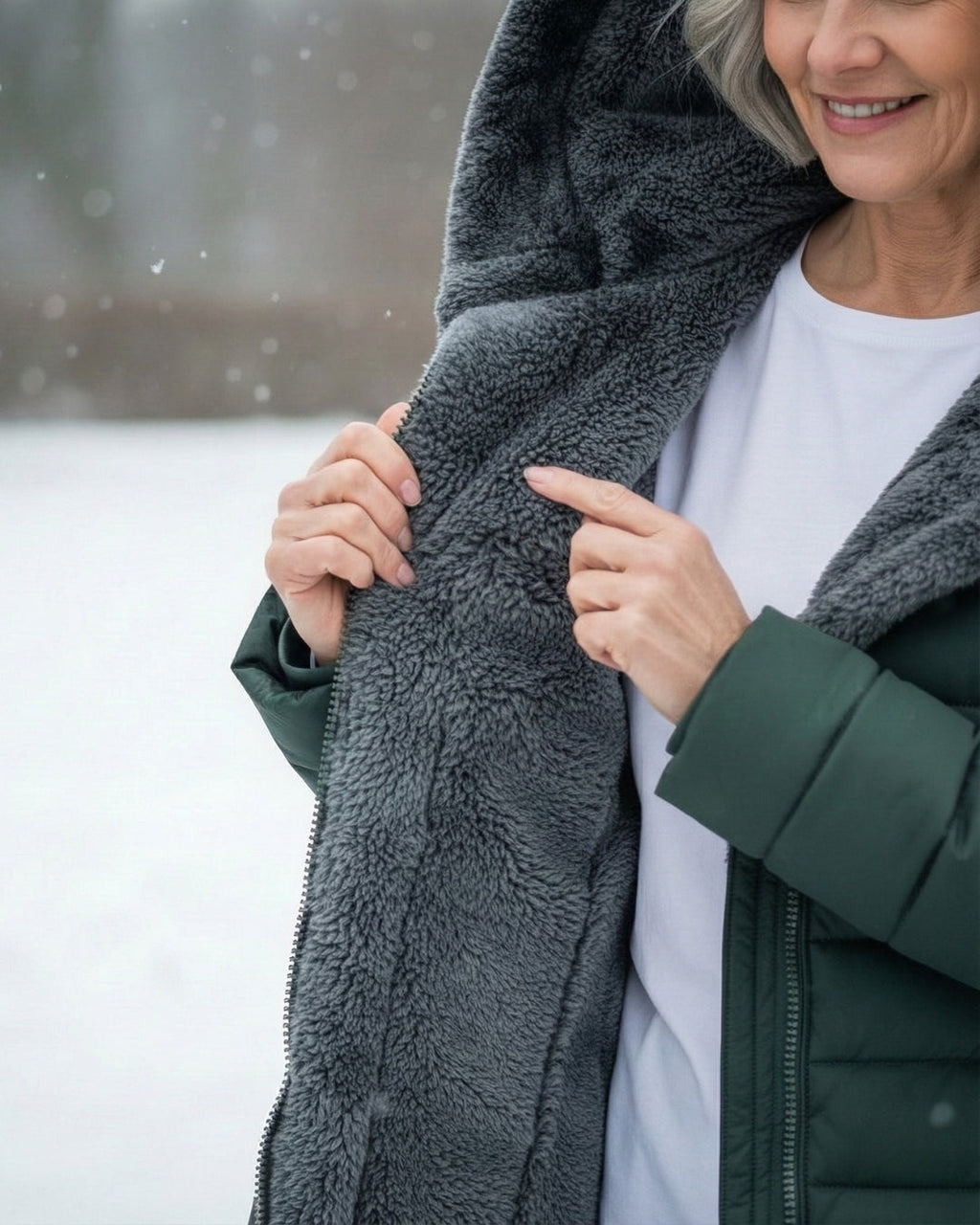 Clair™ | Prošívaná bunda s fleecovou podšívkou