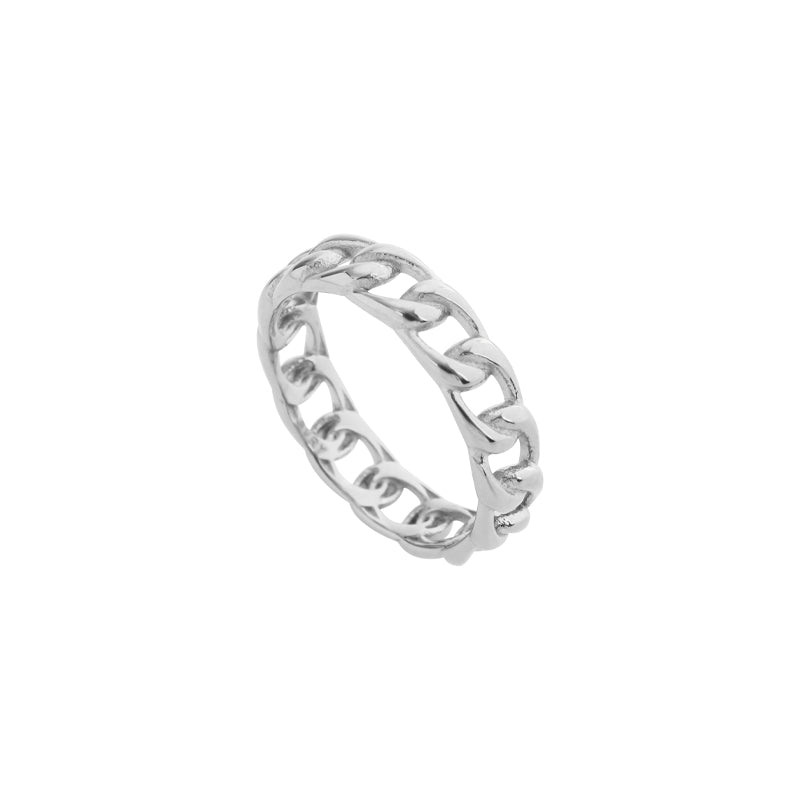 Marie Elegantní Anillo Con Cadena Prstenseřetízkem