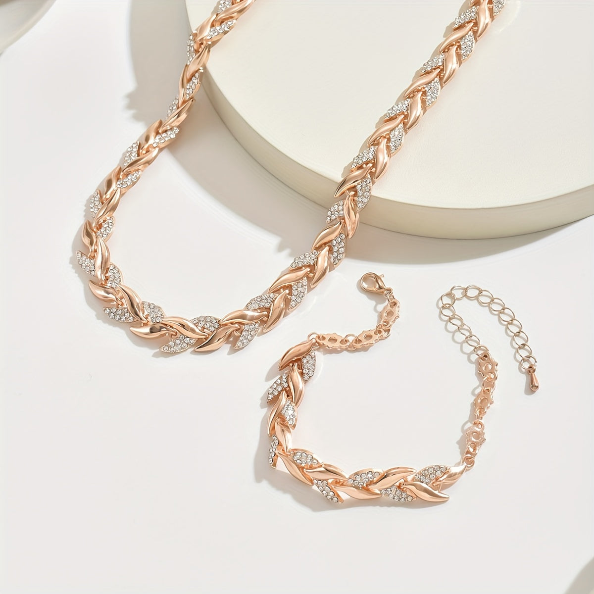 Sofie | Třpytivá sada náhrdelníku a náramku
